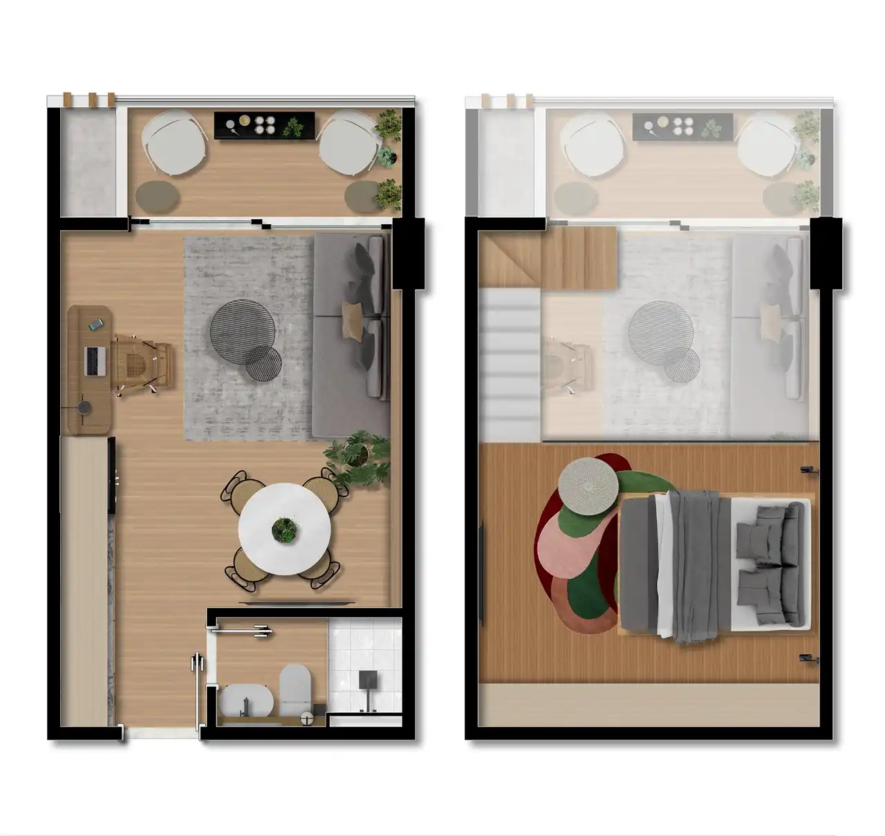 Planta -  - Robson Cunha Imóveis