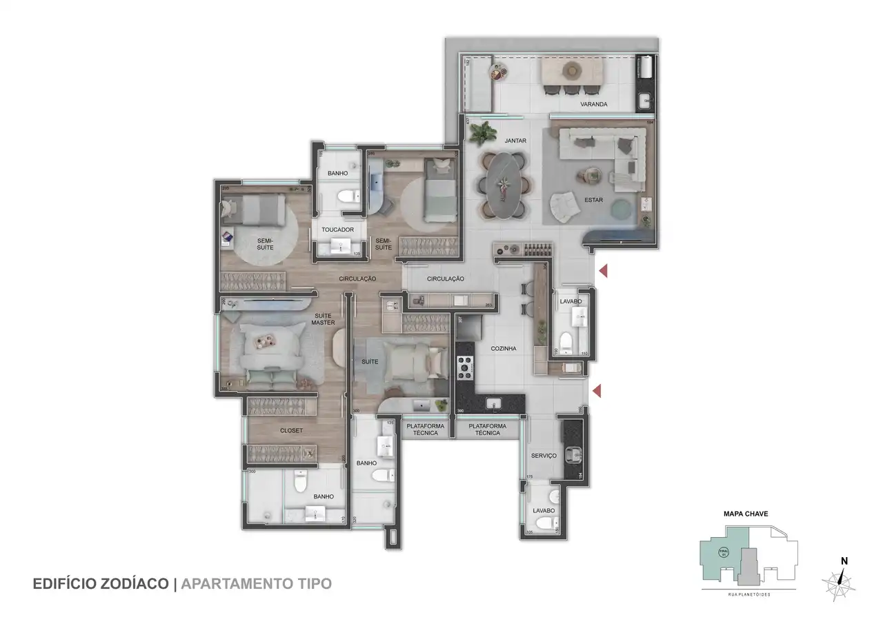 Planta -  - VERSALHES IMÓVEIS