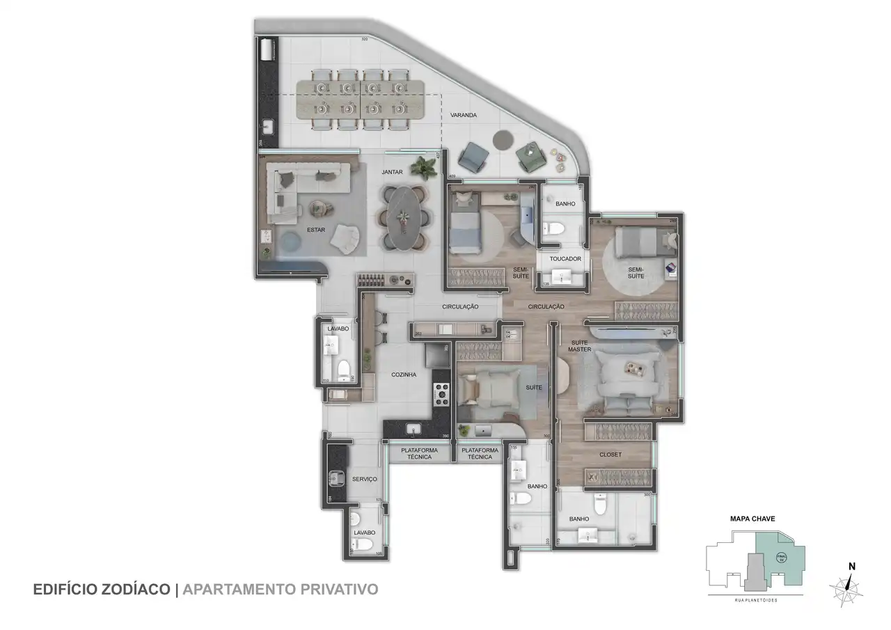 Planta -  - VERSALHES IMÓVEIS