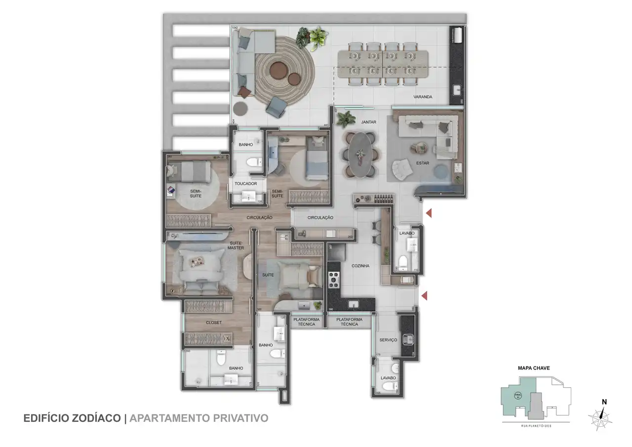 Planta -  - VERSALHES IMÓVEIS