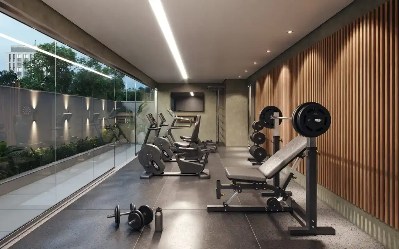 Fitness - Cobertura à venda no Rosenburg com 2 quartos e 122m²