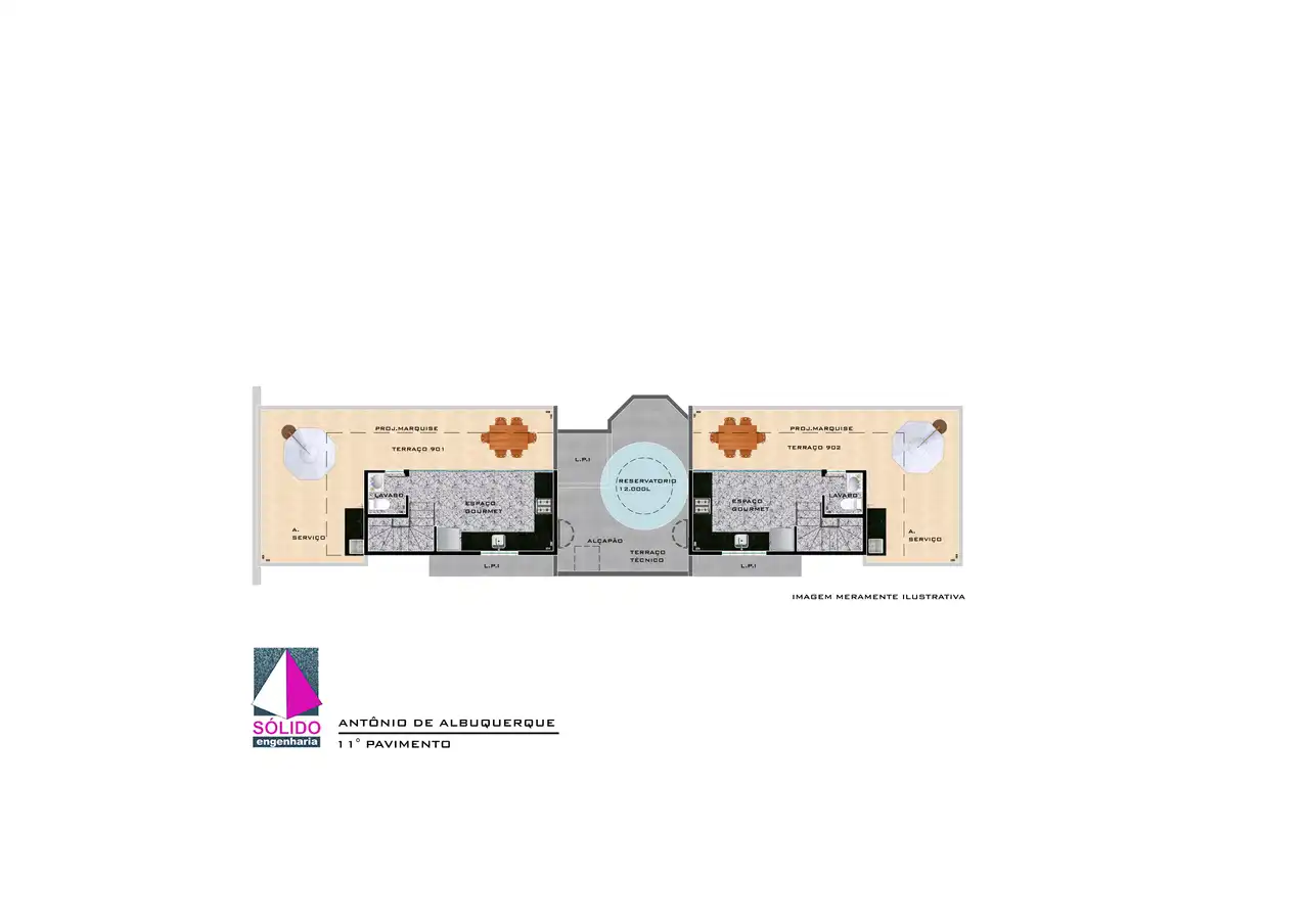 Planta -  - Única Consultoria Imobiliária