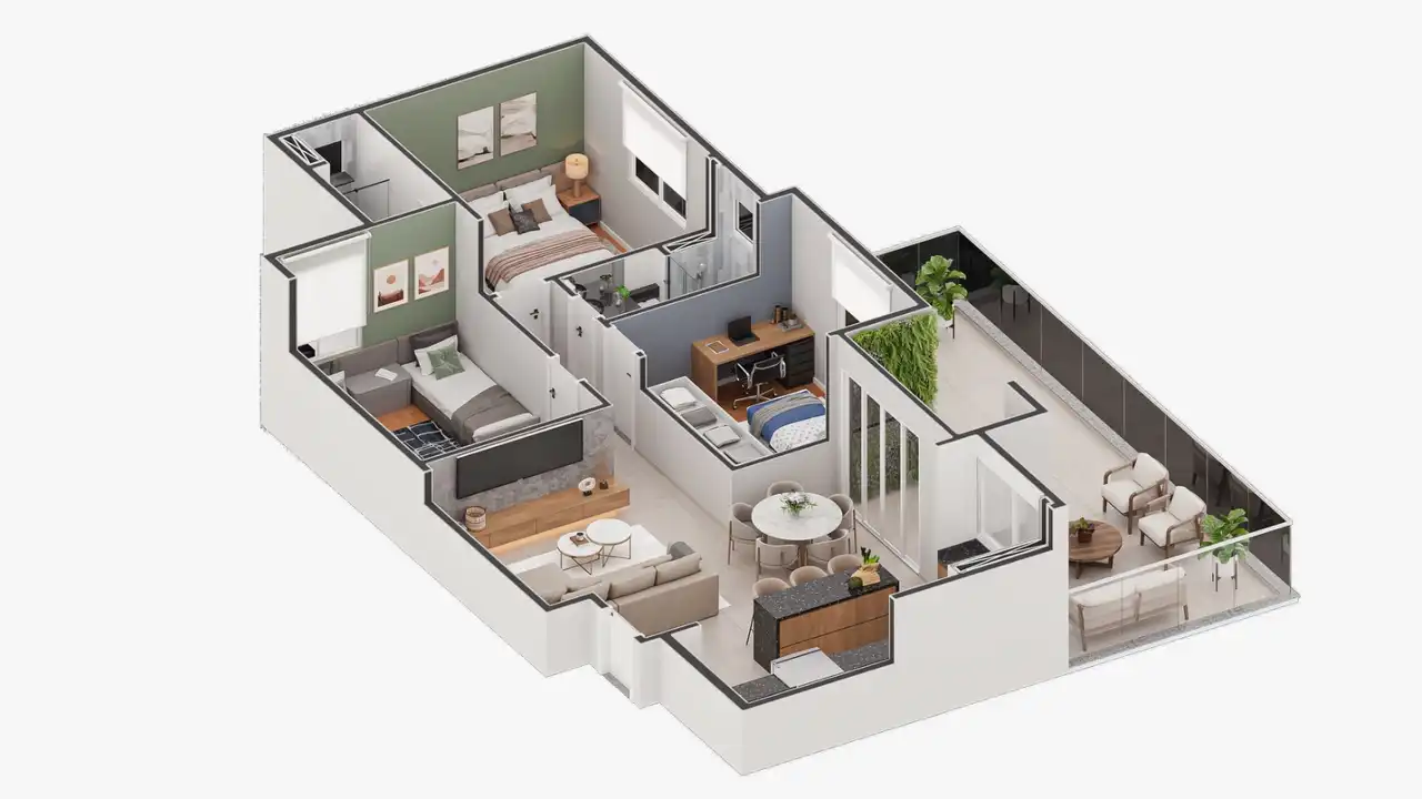 Planta -  - Indikey Imob - Seu Imóvel On-line