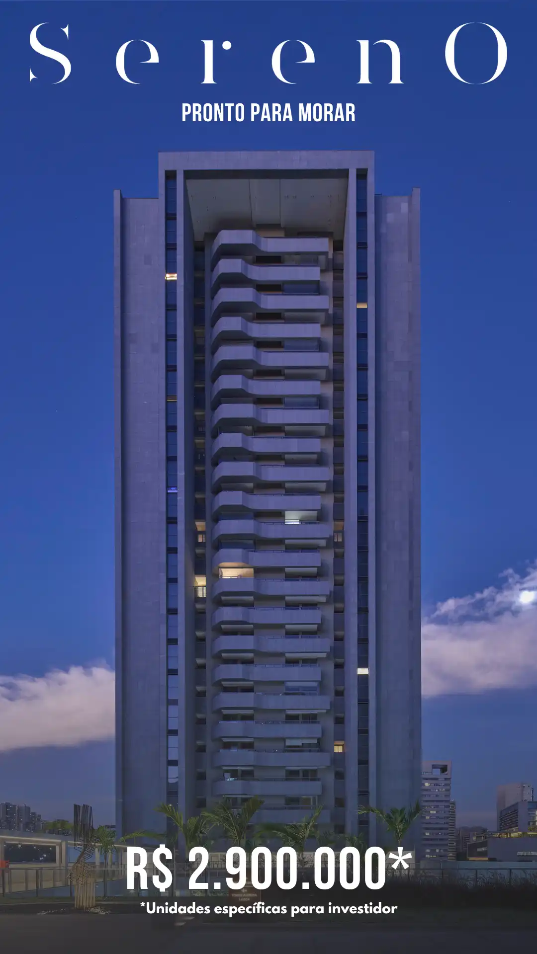Apartamento à venda no Sereno - Orvalho (T1) com 4 quartos e 188m² - Indikey Imob