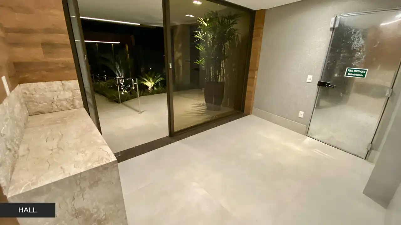 Hall de entrada - Apartamento à venda no Isaac Newton com 2 quartos e 93m²
