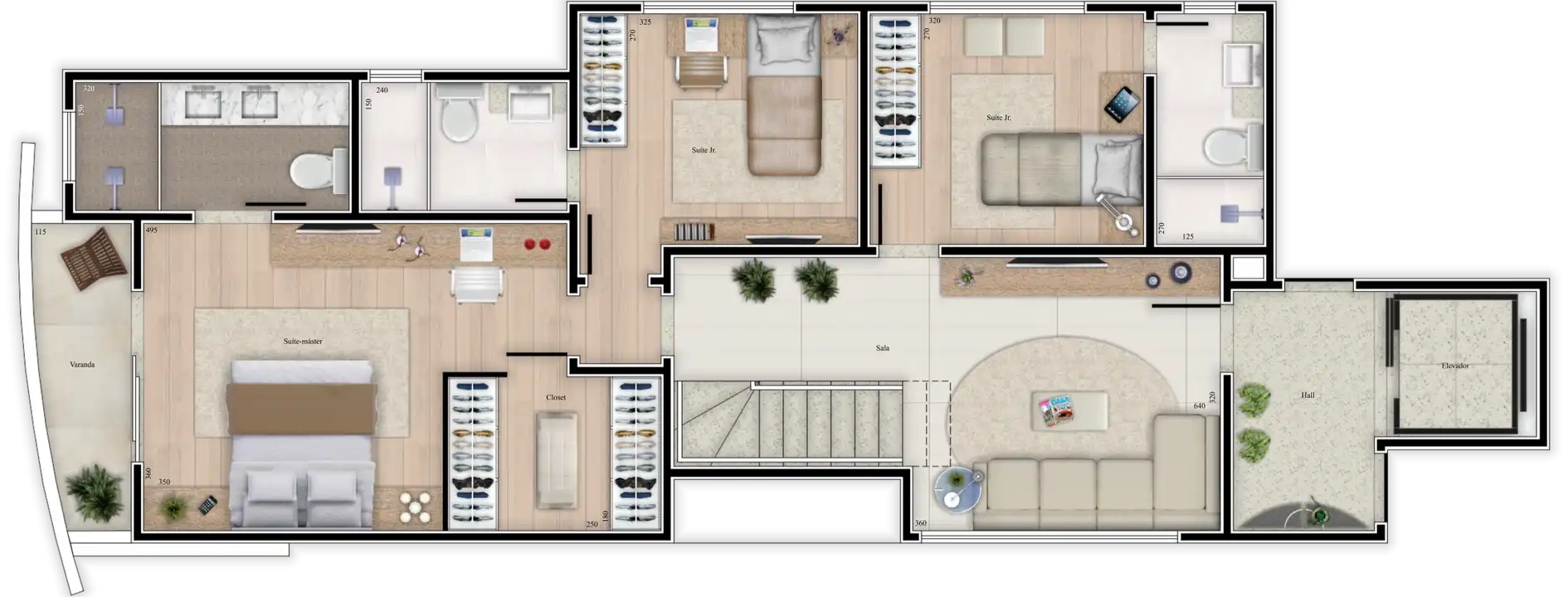 Planta -  - STARK IMÓVEIS