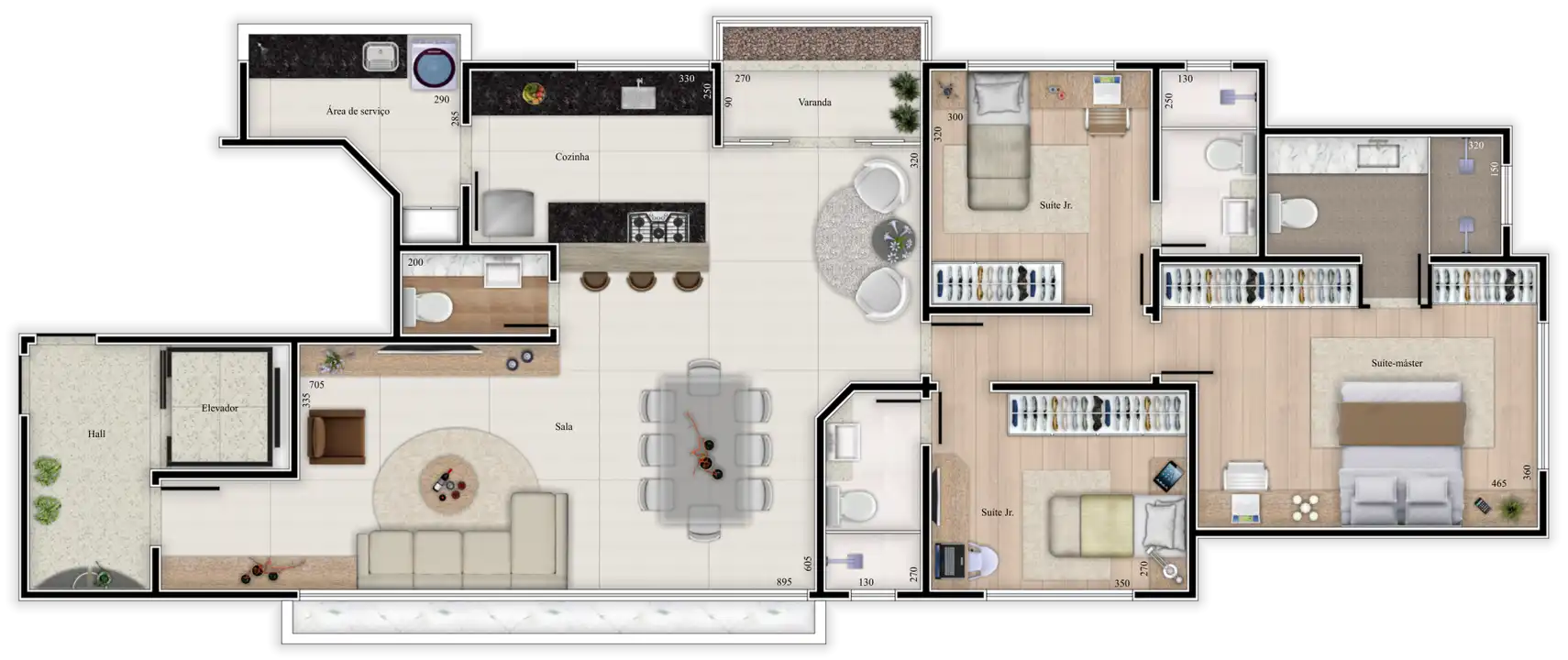 Planta -  - STARK IMÓVEIS