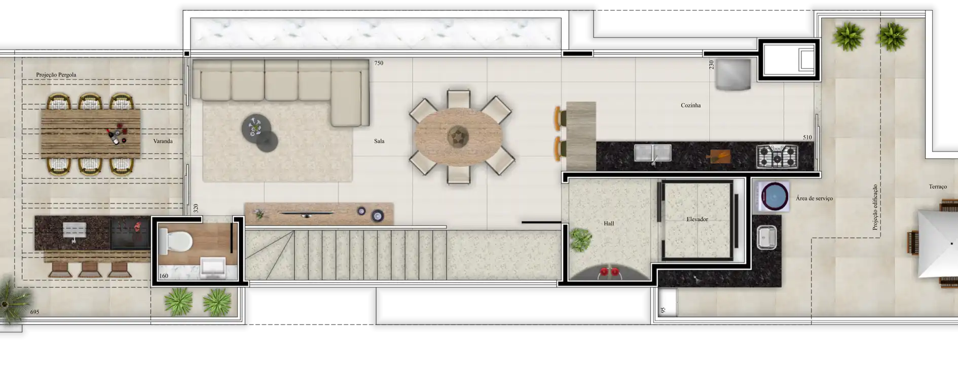 Planta -  - STARK IMÓVEIS