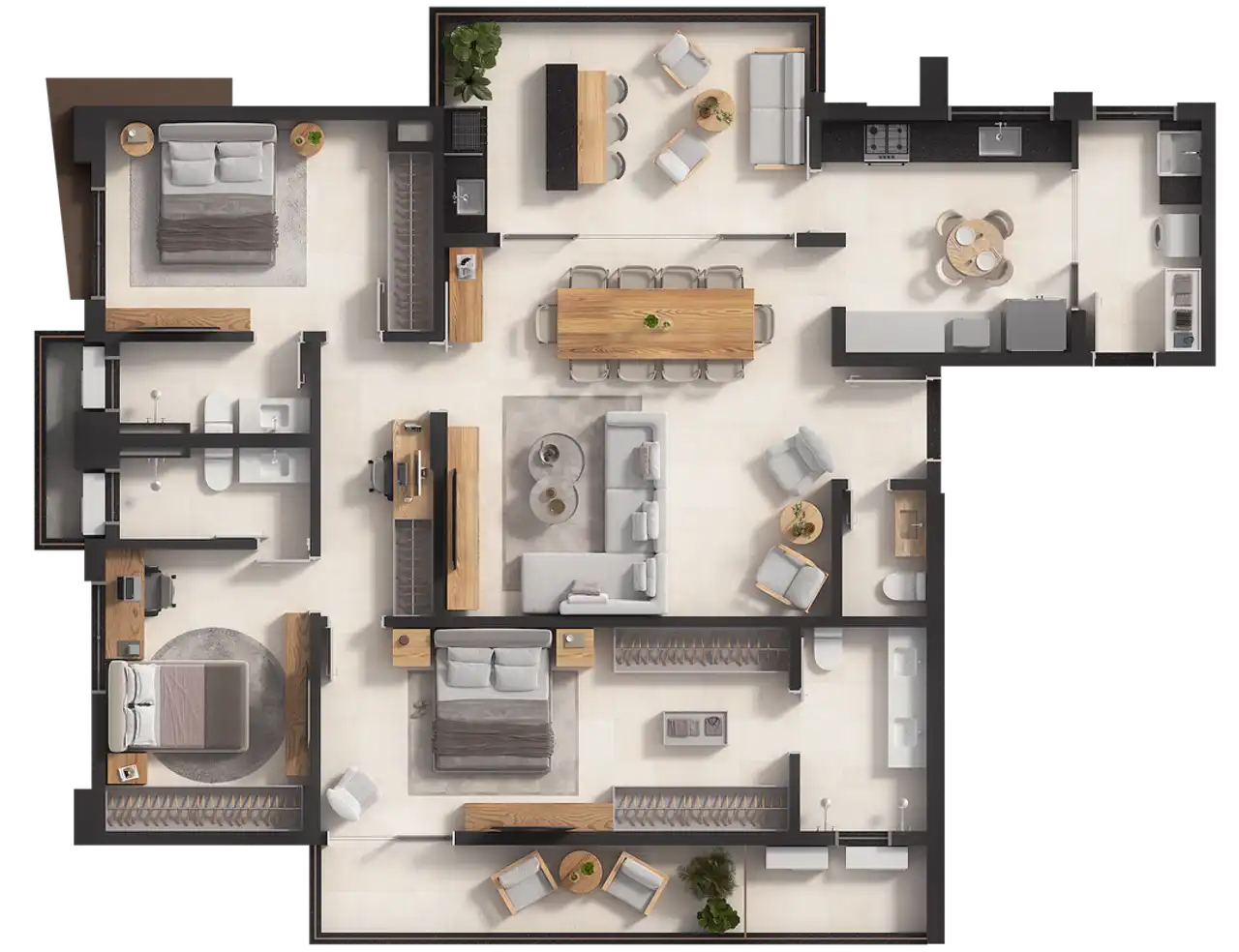 Apartamento tipo - final 02
