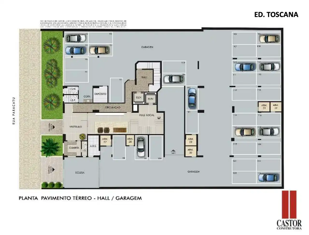 Planta -  - MRM CORRETORA DE IMÓVEIS LTDA