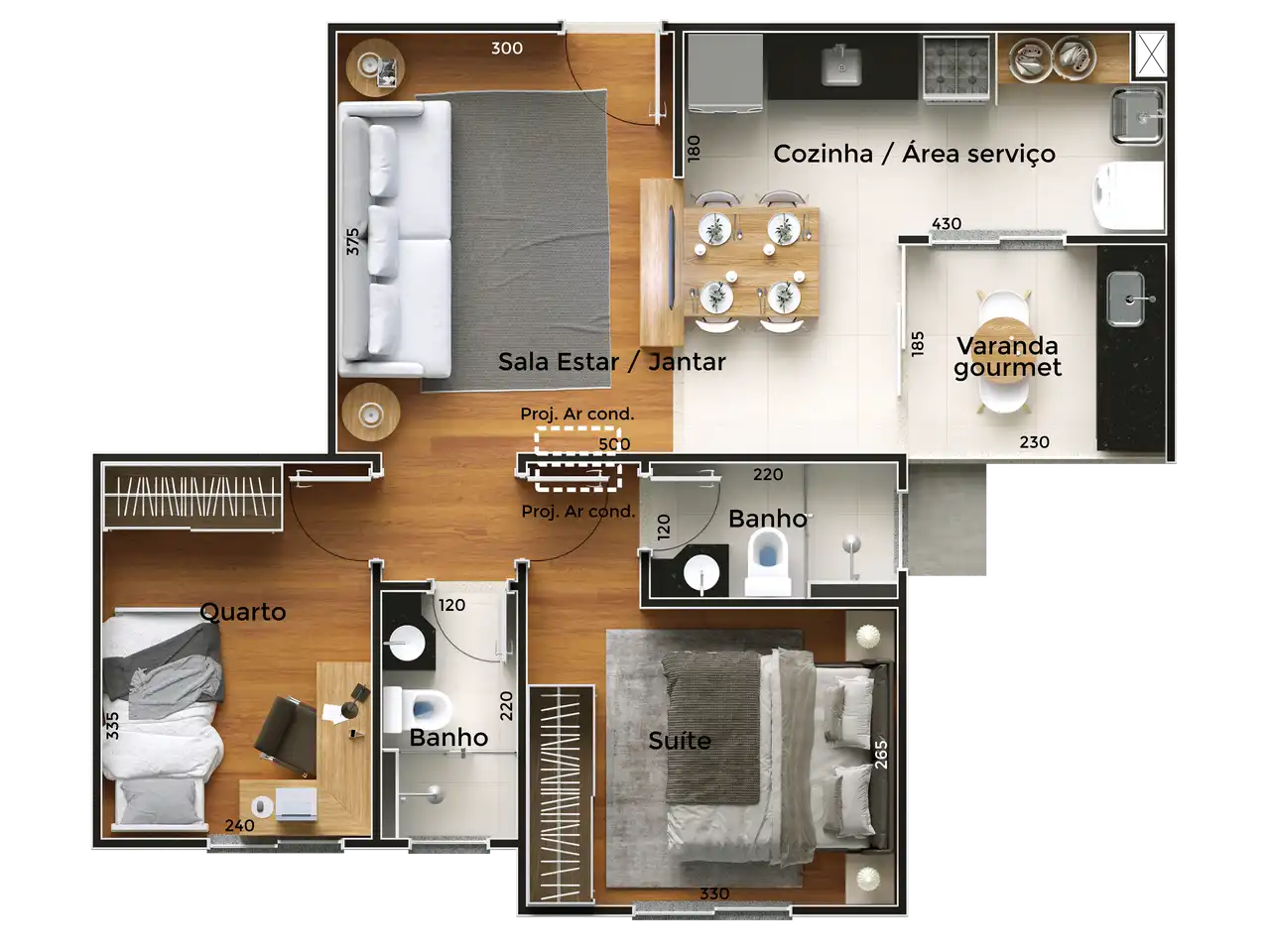 Casa, 2 quartos, 56 m² - Foto 24