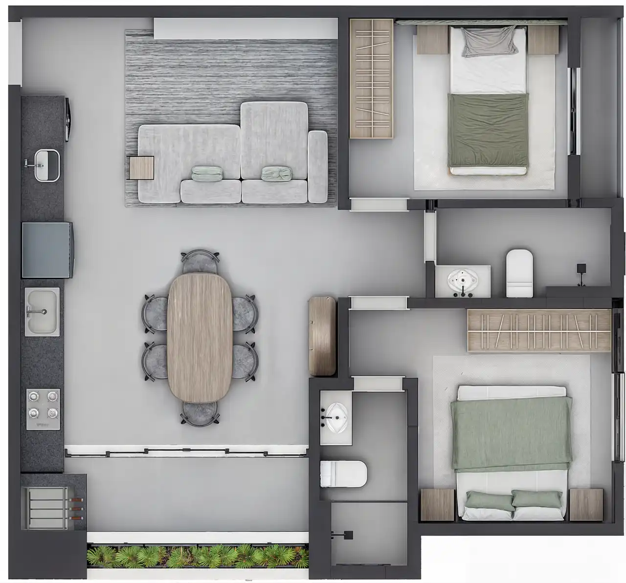 Apartamento tipo