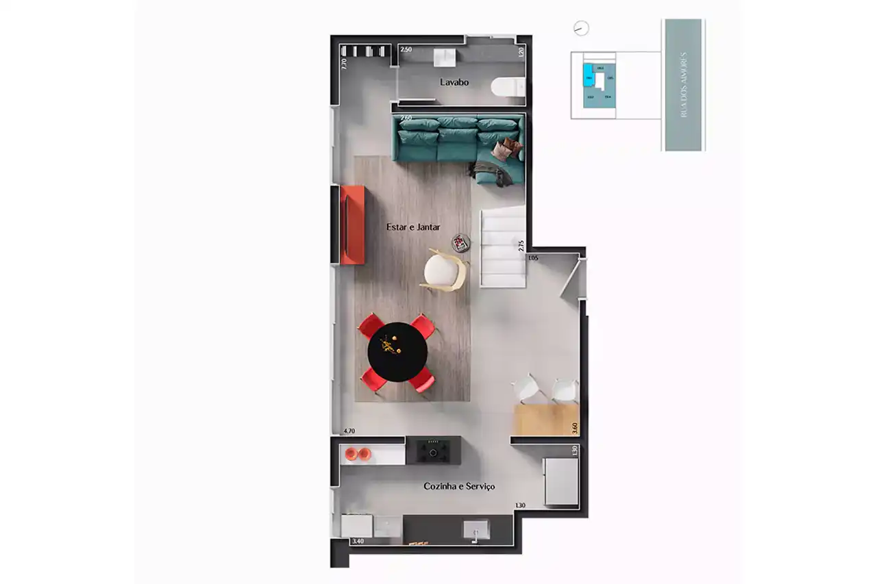 Planta -  - VERSALHES IMÓVEIS