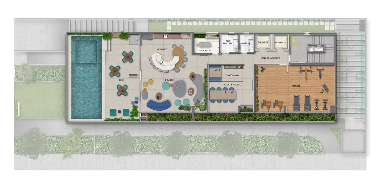 Planta -  - Robson Cunha Imóveis
