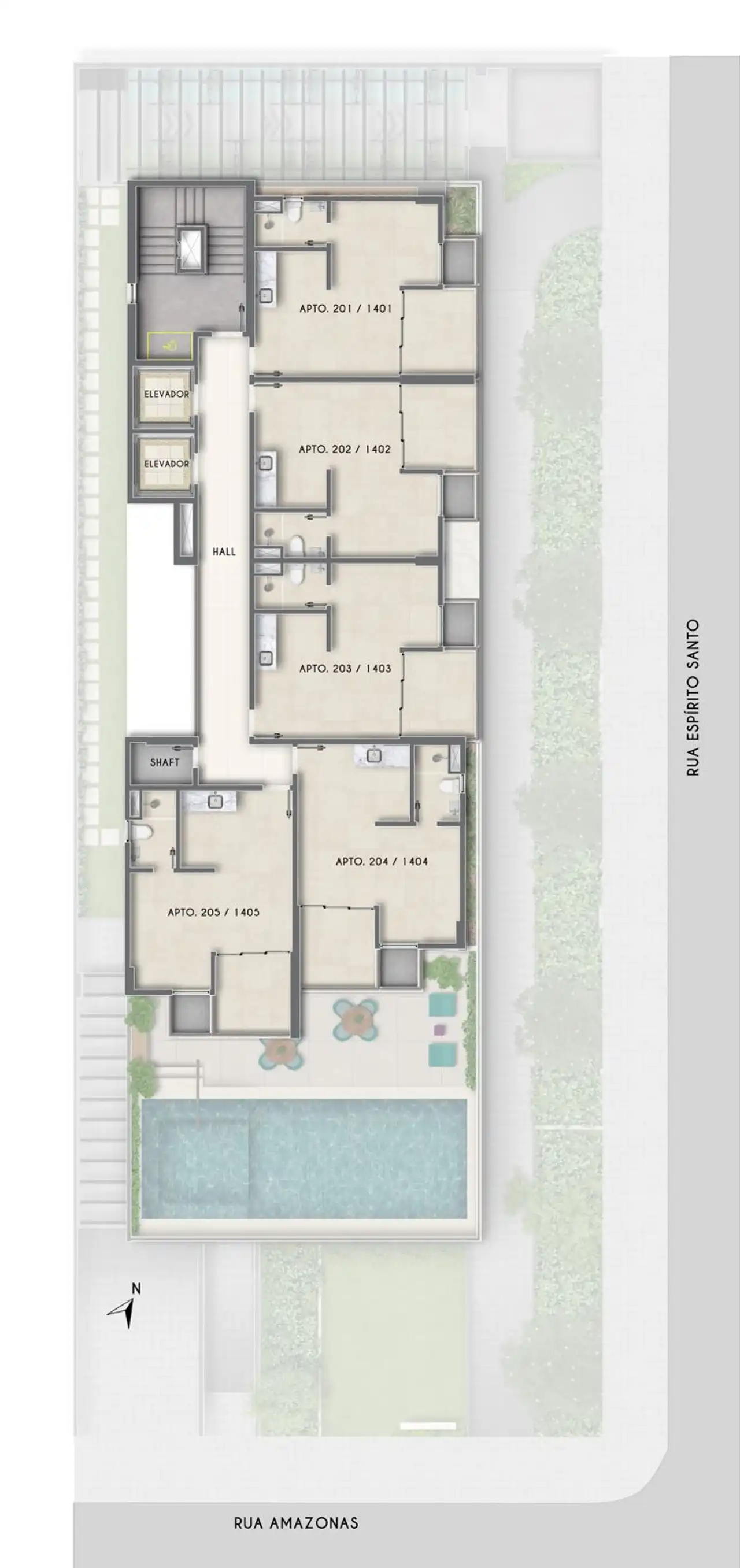 Planta -  - Robson Cunha Imóveis