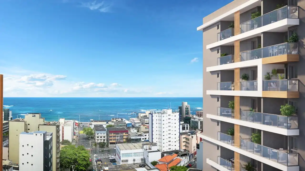 fotos - Apartamento à venda no Estilo Pituba, com 1 quarto e 34m²