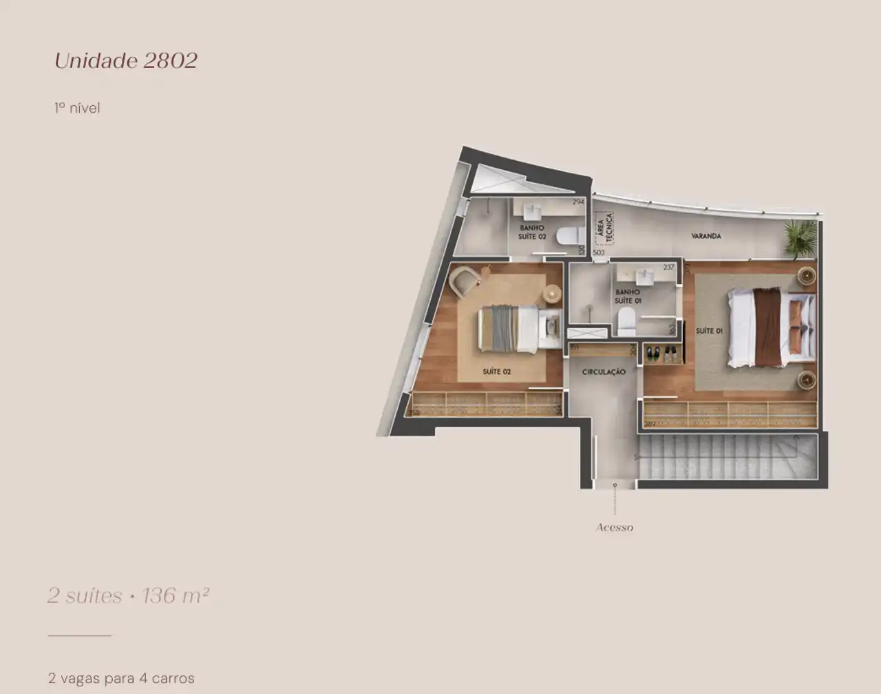 Planta -  - Vila Sereno Imóveis