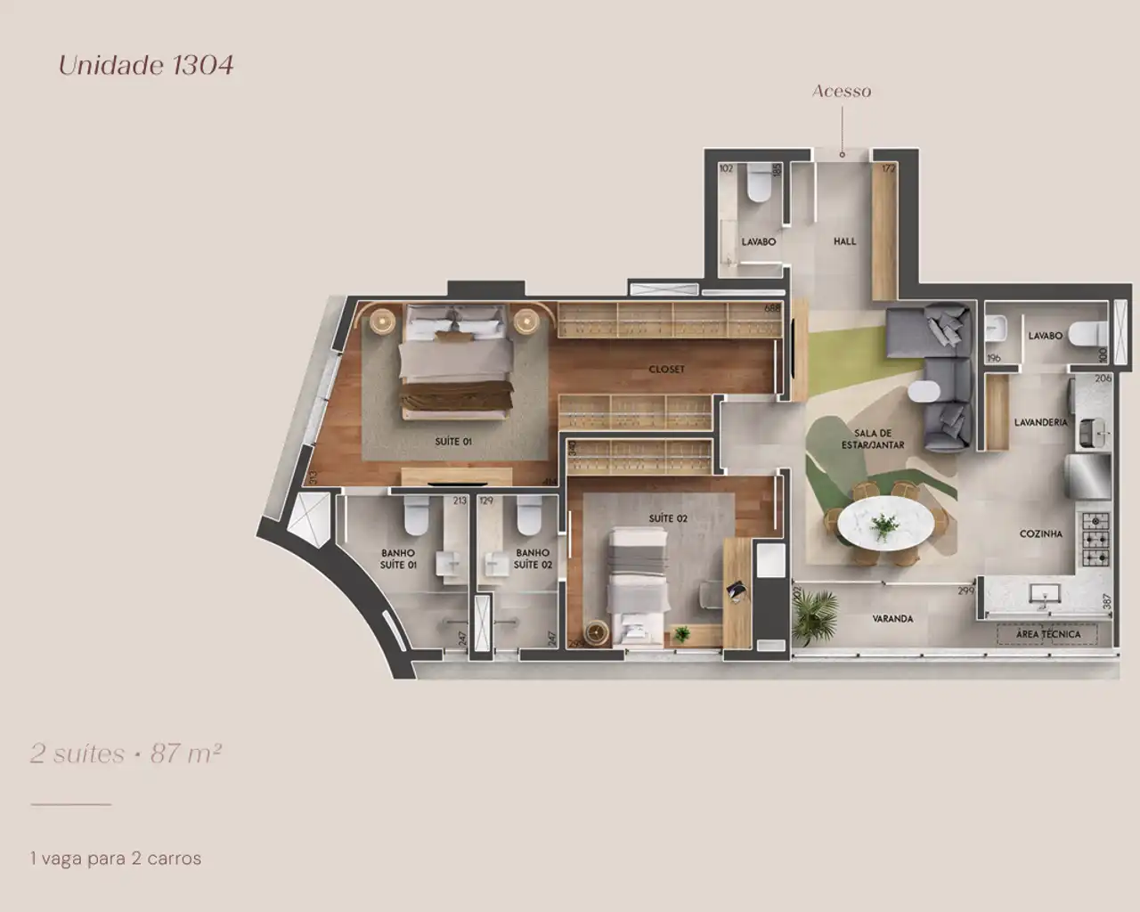 Planta -  - Vila Sereno Imóveis