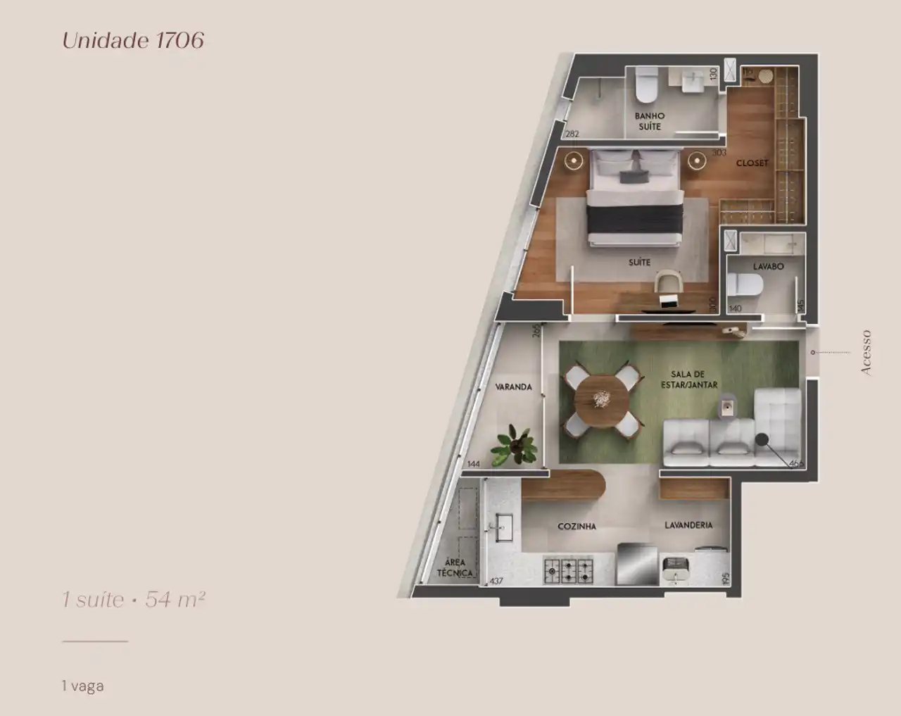 Planta -  - Vila Sereno Imóveis