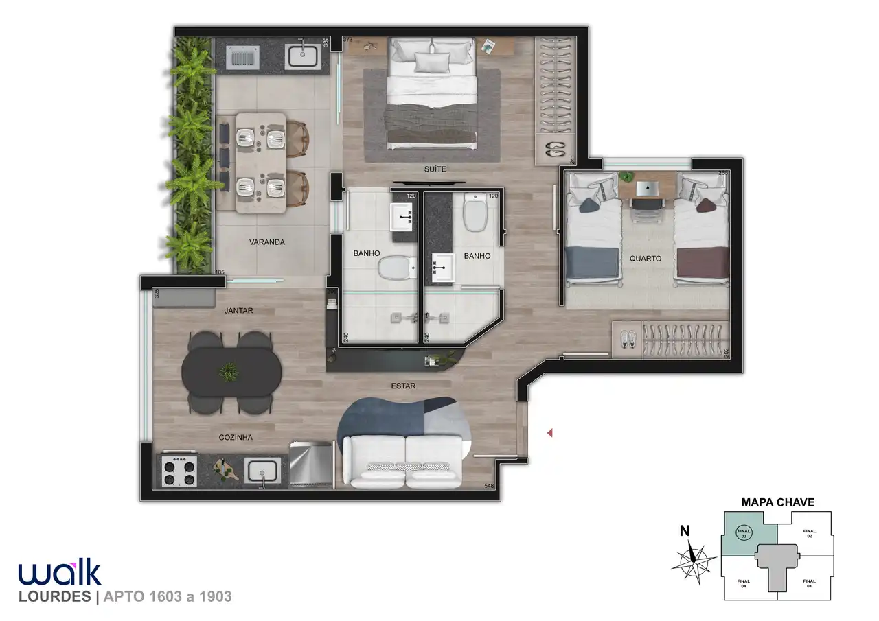 Planta -  - Indikey Imob - Seu Imóvel On-line