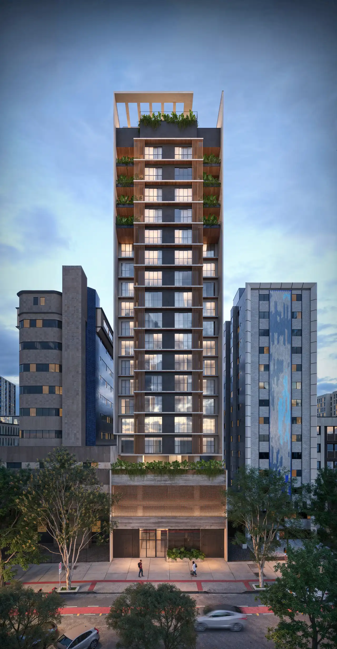 Apartamento à venda no Walk Lourdes com 1 quarto e 28m² - Indikey Imob - Seu Imóvel On-line