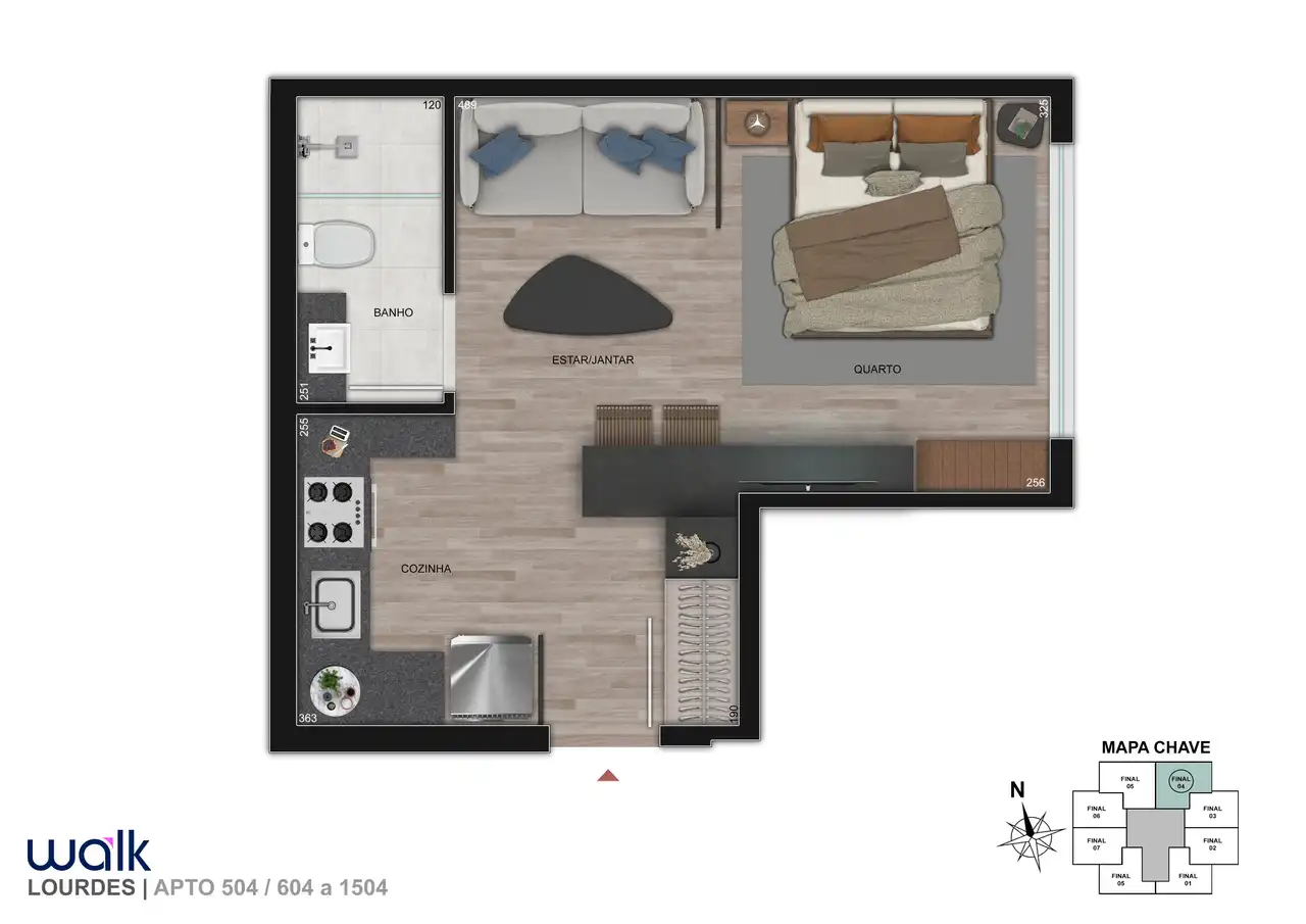 Planta -  - Indikey Imob - Seu Imóvel On-line