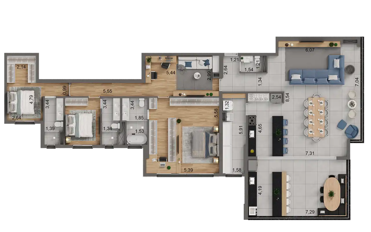 Planta -  - LEFER ATIVOS IMOBILIÁRIOS ESPECIAIS LTDA