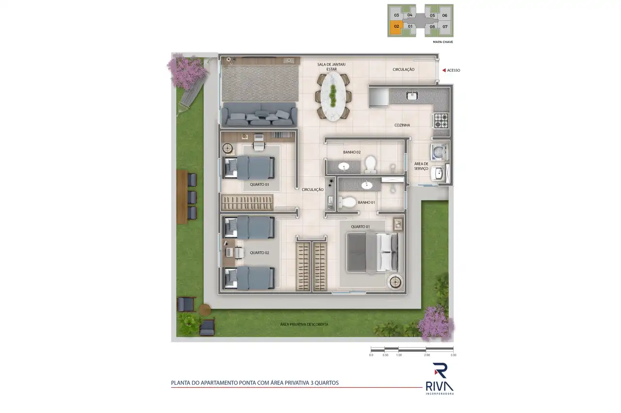 Planta -  - VERSALHES IMÓVEIS