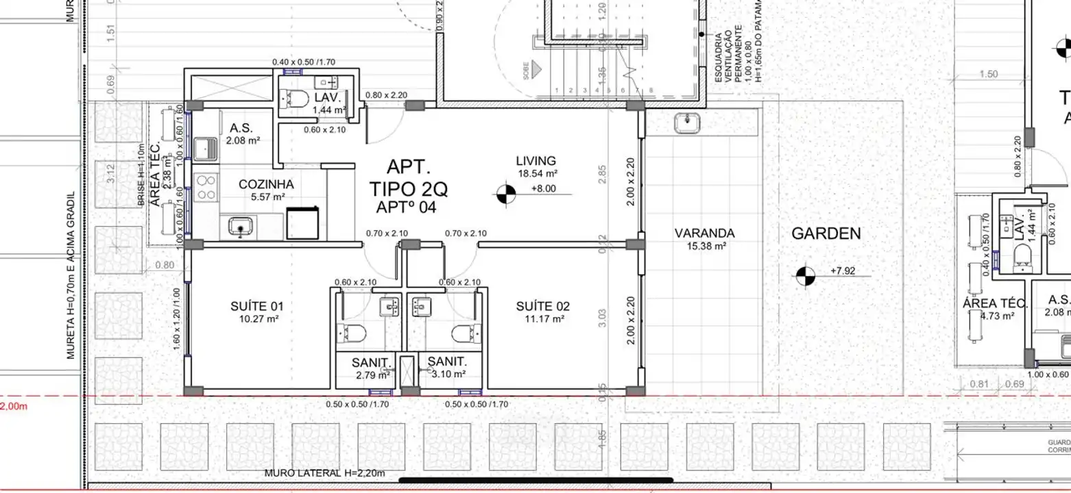 Planta -  - Robson Cunha Imóveis
