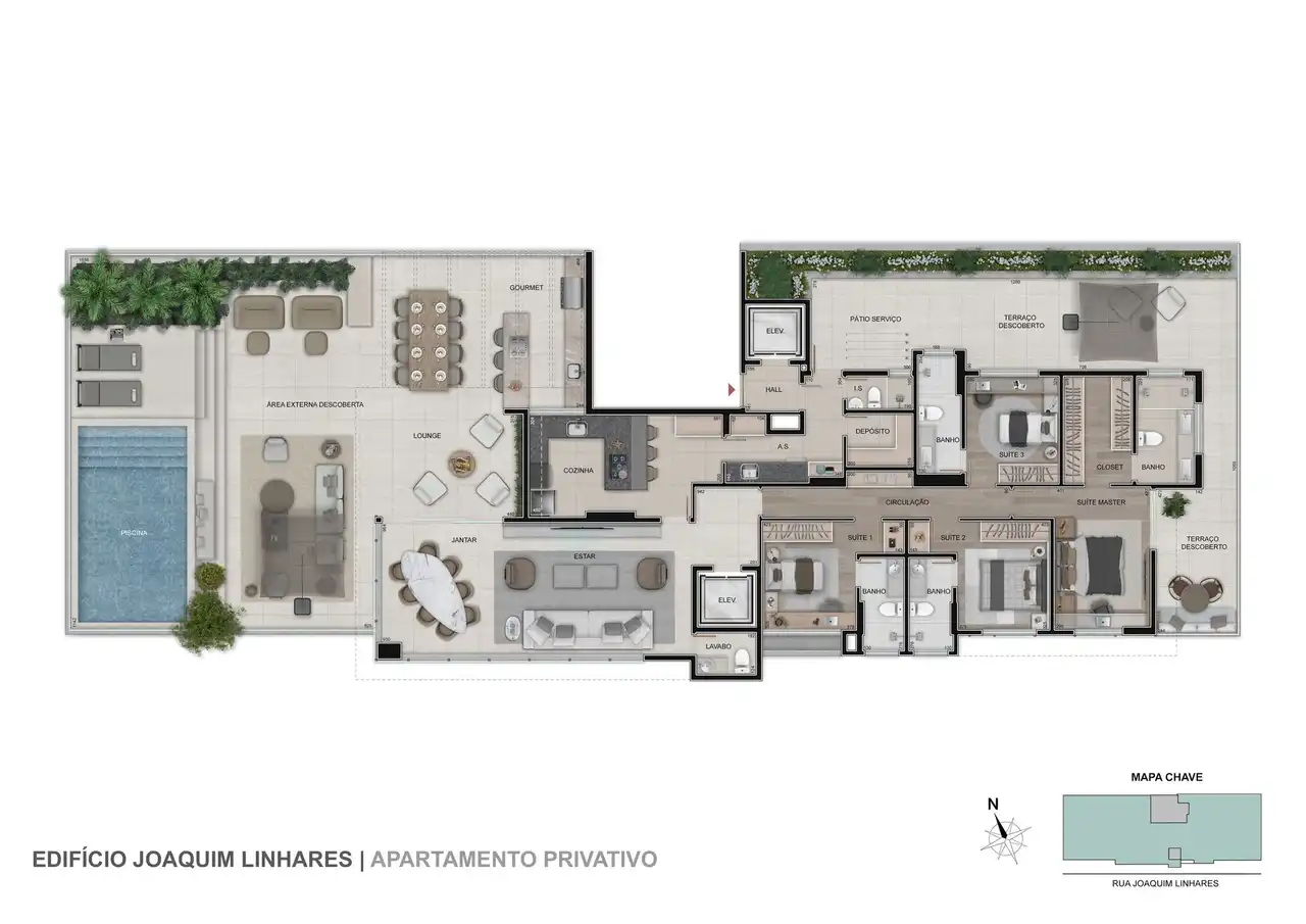 Planta -  - STARK IMÓVEIS