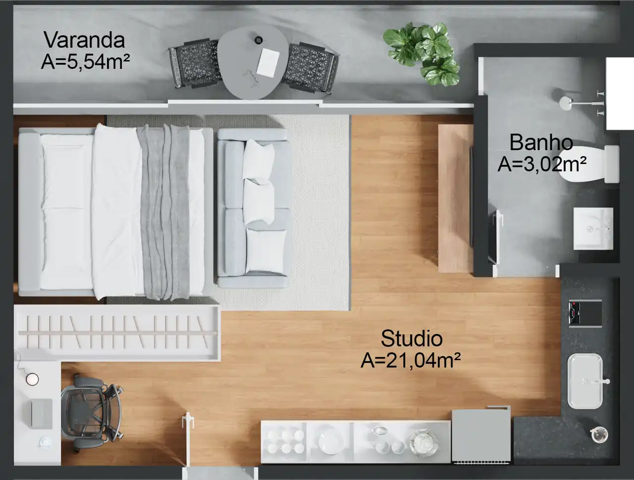 Planta -  - LEFER ATIVOS IMOBILIÁRIOS ESPECIAIS LTDA