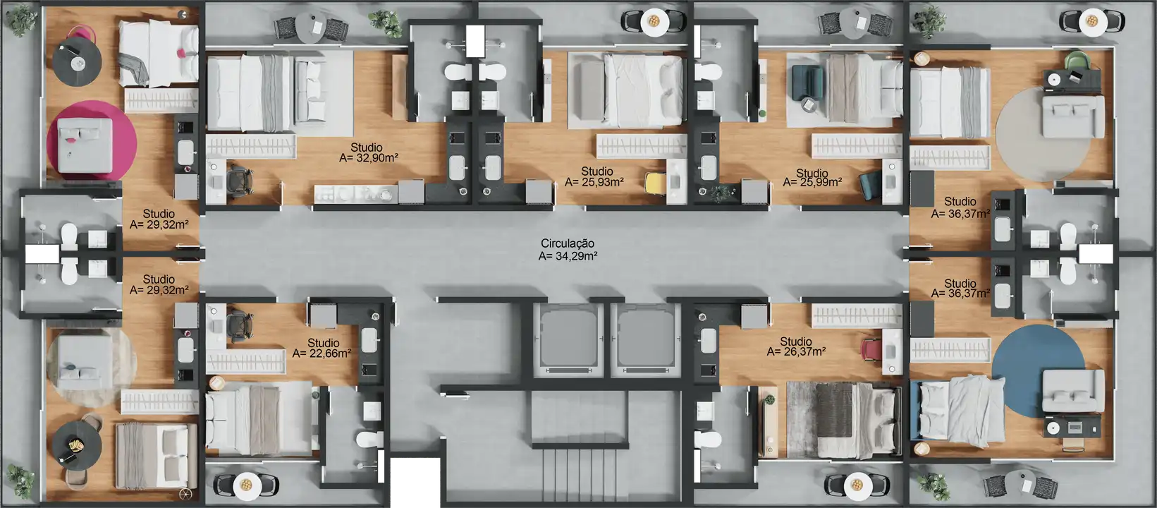 Planta -  - LEFER ATIVOS IMOBILIÁRIOS ESPECIAIS LTDA