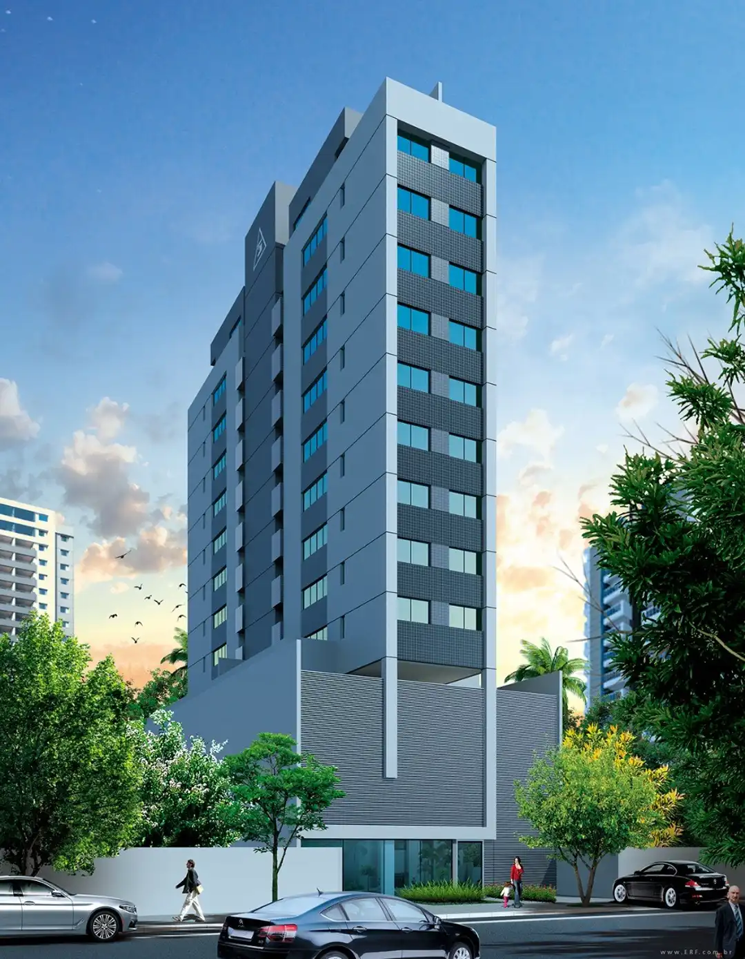Apartamento Garden à venda com 1 quarto, 41.56m² - Barro Preto,Belo Horizonte