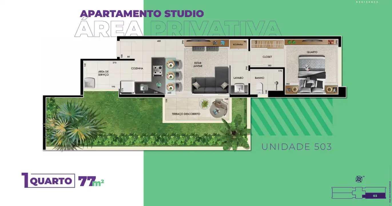 Planta -  - STARK IMÓVEIS