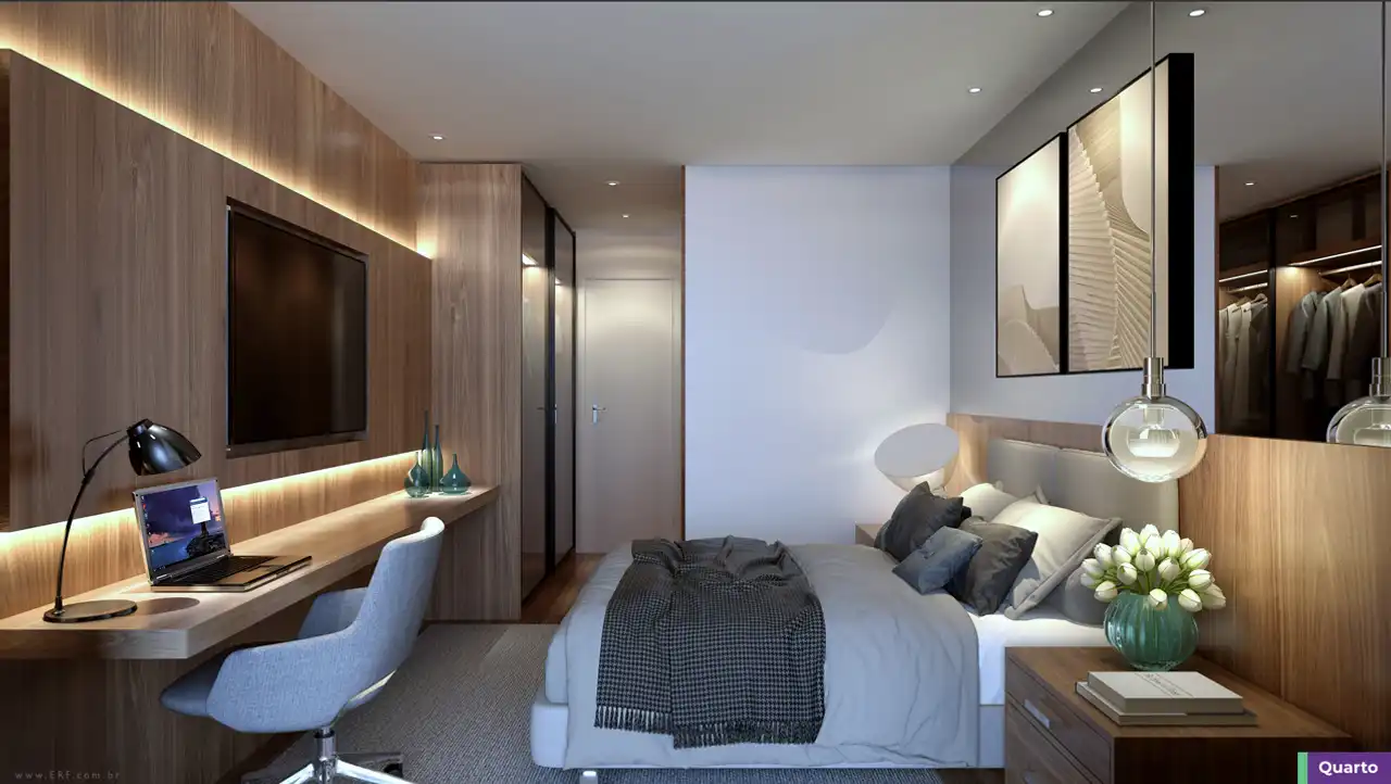 Apartamento Garden à venda com 1 quarto, 41.56m² - Barro Preto,Belo Horizonte