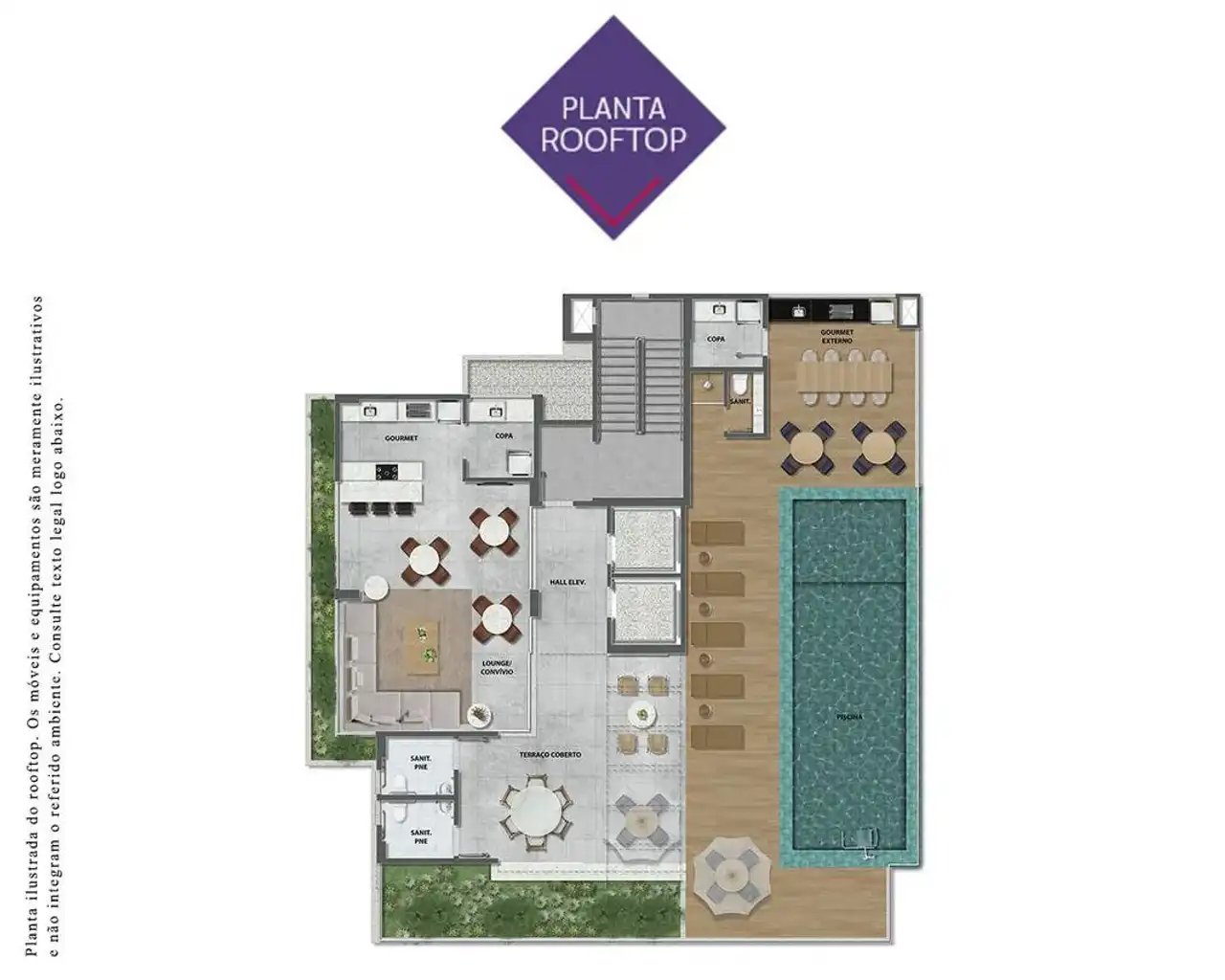 Planta -  - Robson Cunha Imóveis