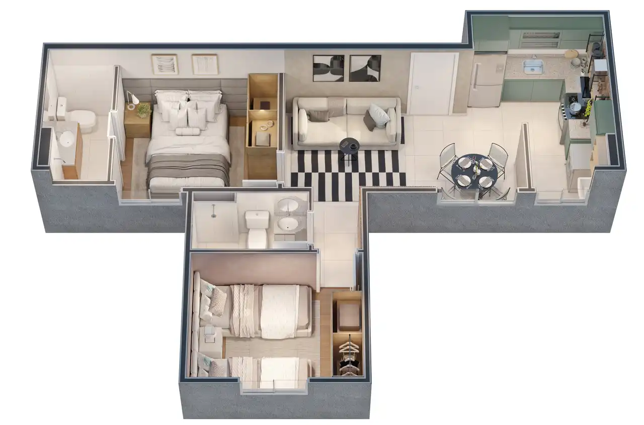 Planta -  - VERSALHES IMÓVEIS