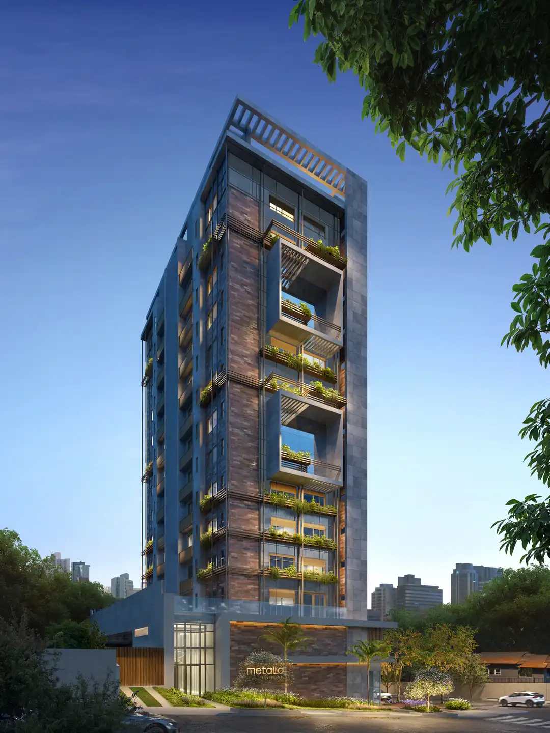 Cobertura à venda no Metallo Residence  com 4 quartos e 242m² - Indikey Imob