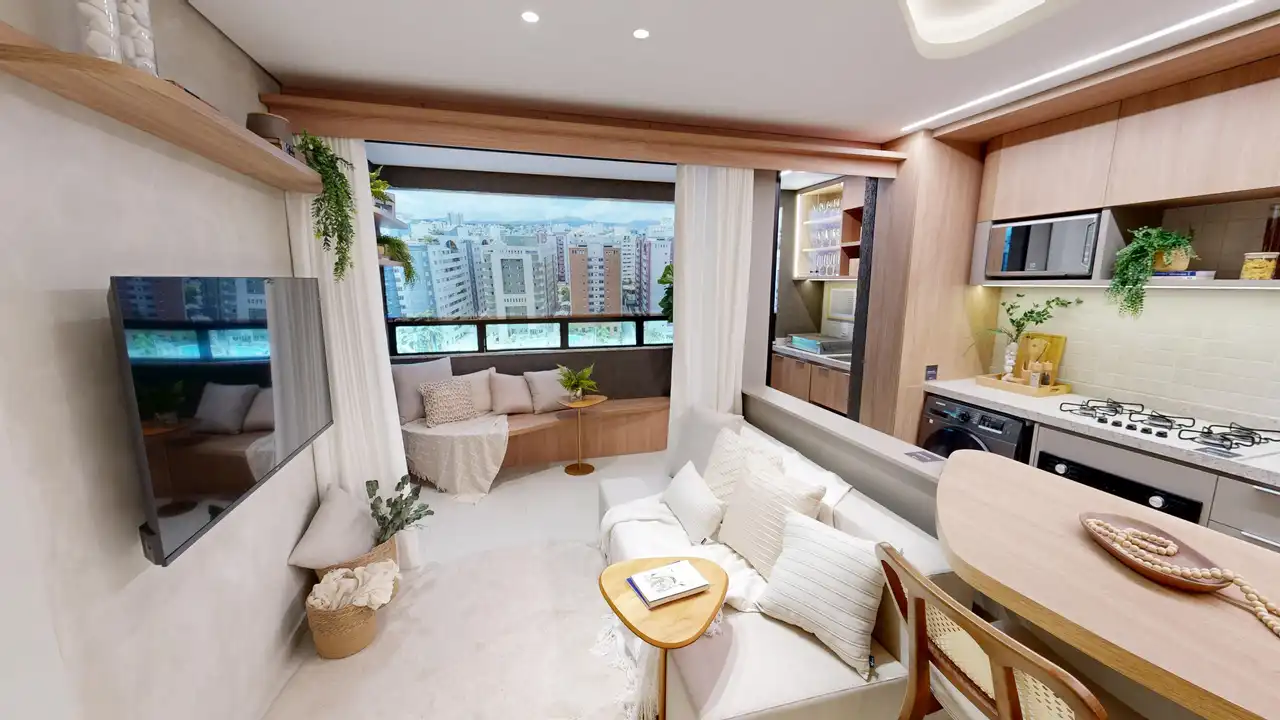 Apartamento à venda no Essenza Home com 2 quartos e 56m² - Indikey Imob