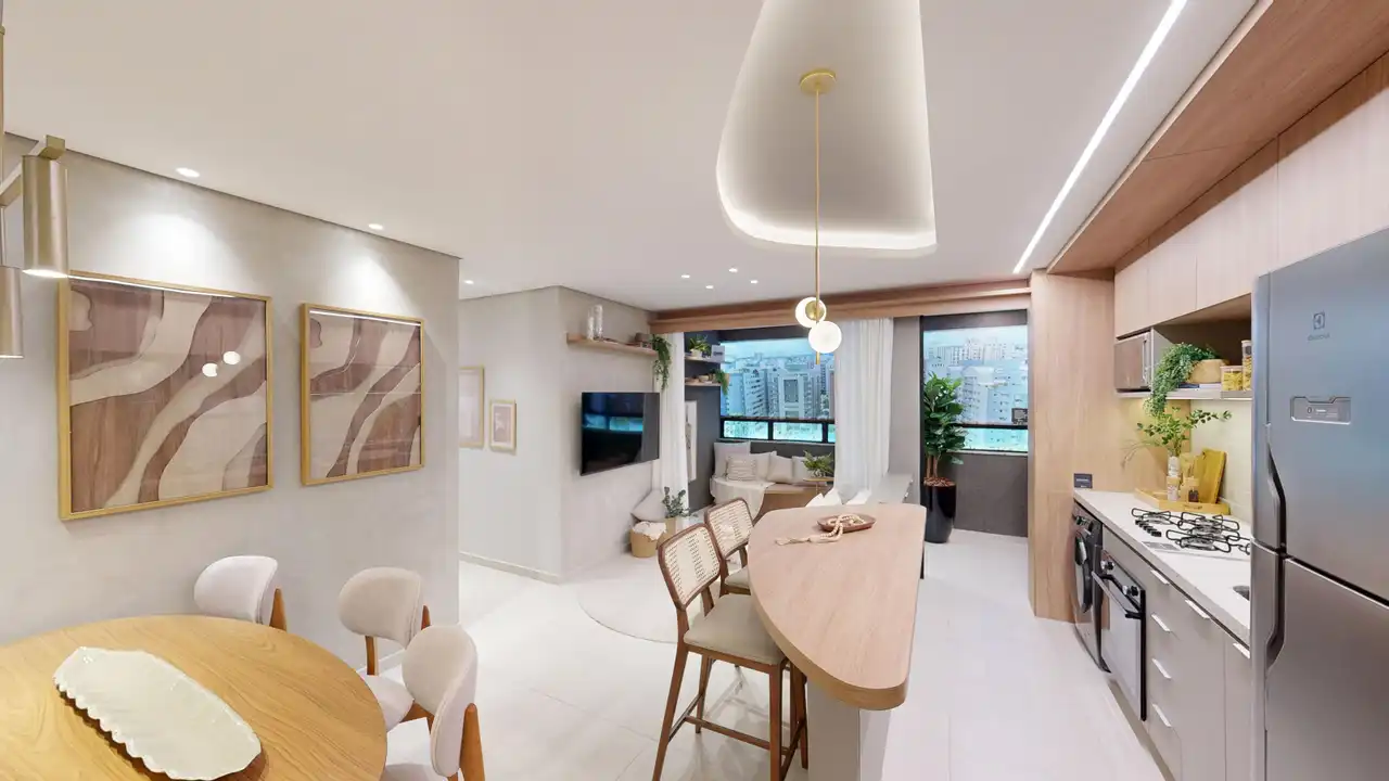 Apartamento à venda no Essenza Home com 2 quartos e 56m² - Indikey Imob - Seu Imóvel On-line