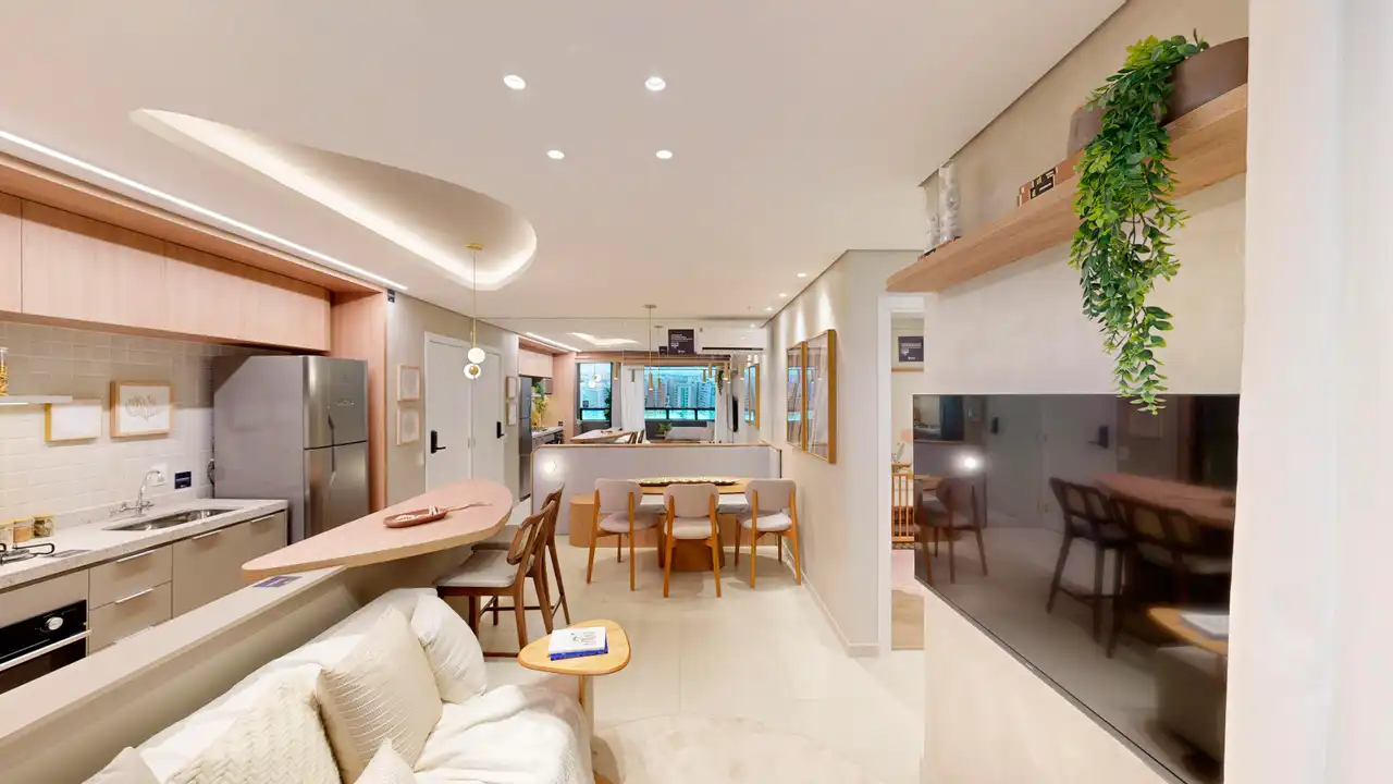 Apartamento à venda no Essenza Home com 3 quartos e 65m² - Indikey Imob