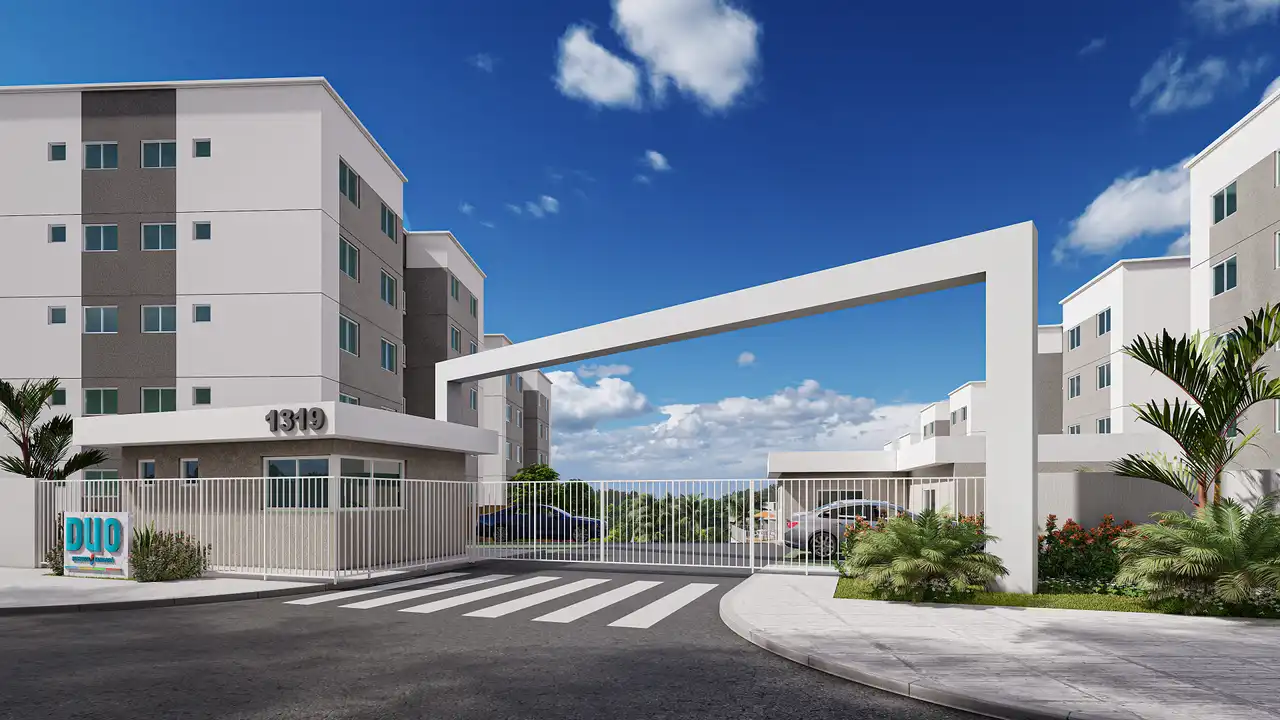 Portaria - Apartamento à venda no Duo Reserva Tangará, com 2 quartos e 66m²