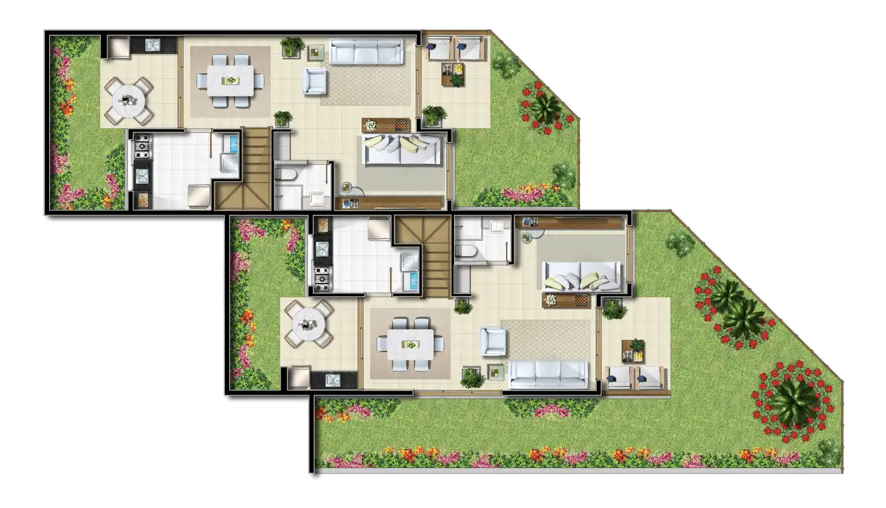 Planta -  - Robson Cunha Imóveis