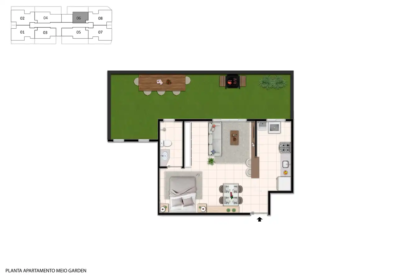 Planta -  - VERSALHES IMÓVEIS