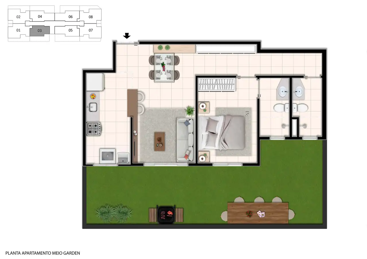 Planta -  - VERSALHES IMÓVEIS