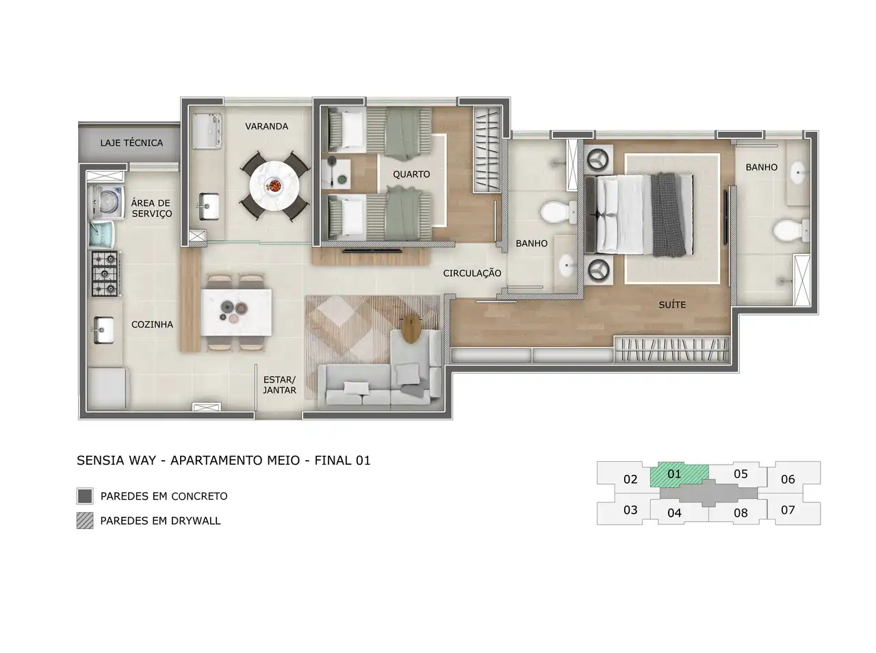 Planta -  - VERSALHES IMÓVEIS