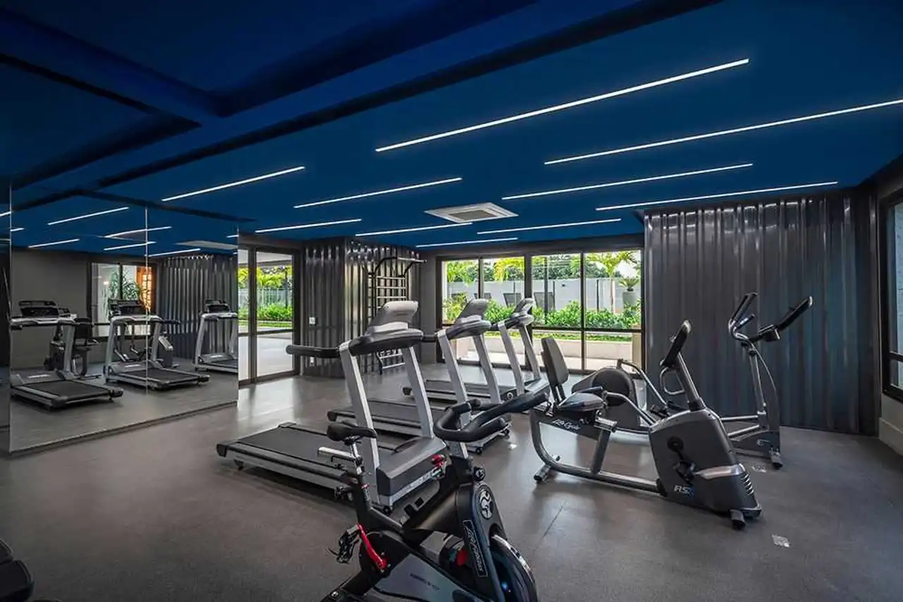Academia - Apartamento à venda no Infinity Art Residences com 4 quartos e 143m²