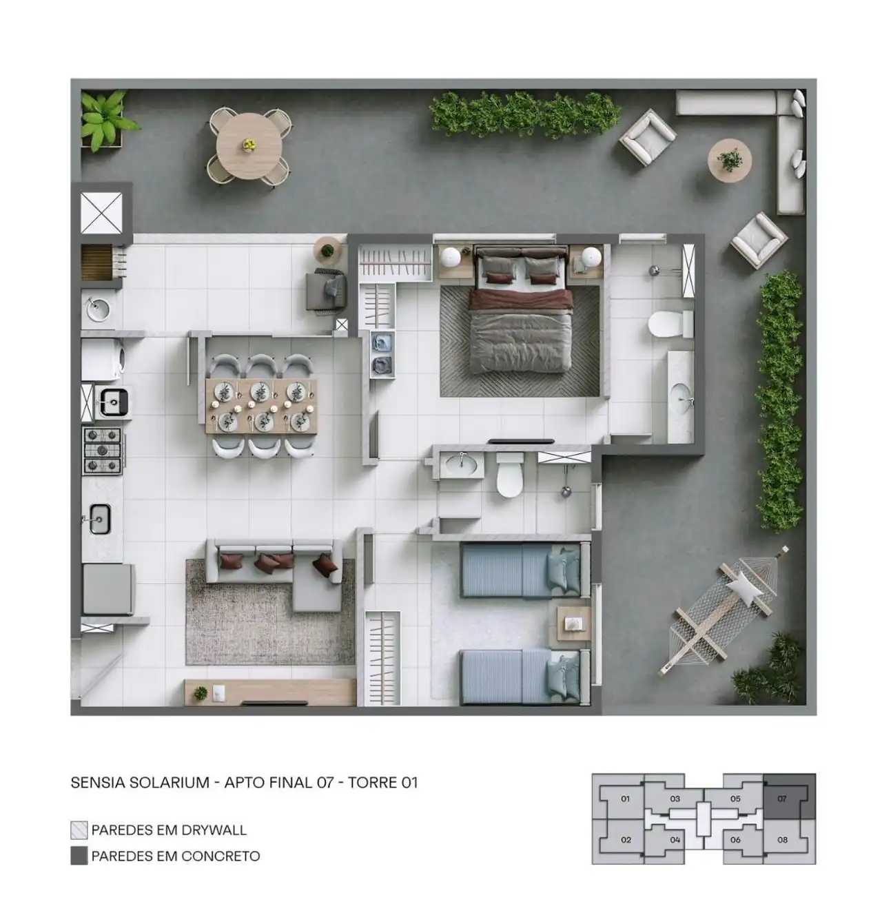 Planta -  - VERSALHES IMÓVEIS