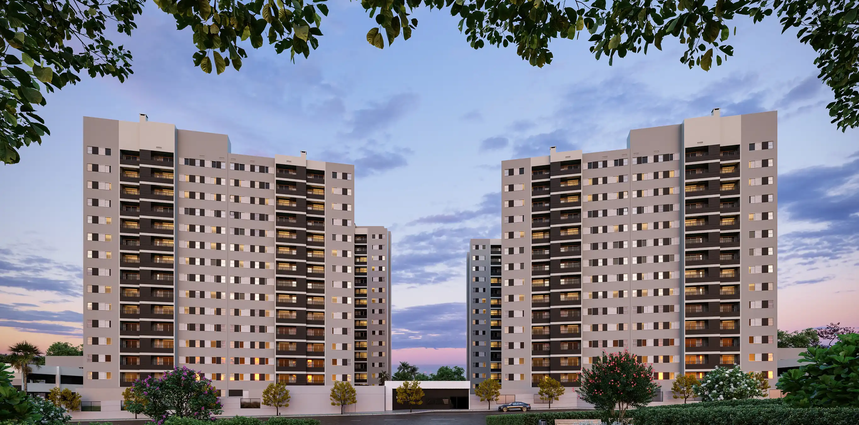 Apartamento Garden à venda no Sensia Solarium com 1 quarto e 56m²