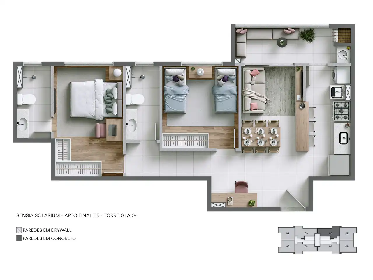 Planta -  - VERSALHES IMÓVEIS